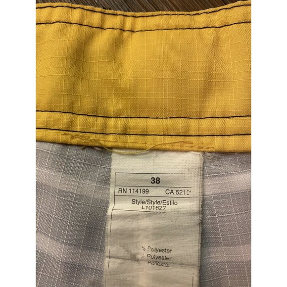 Quicksilver Mens Board Beach Shorts Cargo Multicolor Size W38 - Picture 3 of 4